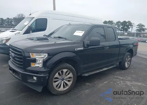 2017 Ford F-150 Xl z USA, uszkodzony, nr VIN 1FTEX1CF5HFB04077